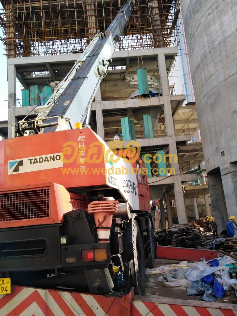 Cranes Hiring Sri Lanka - Rental Colombo