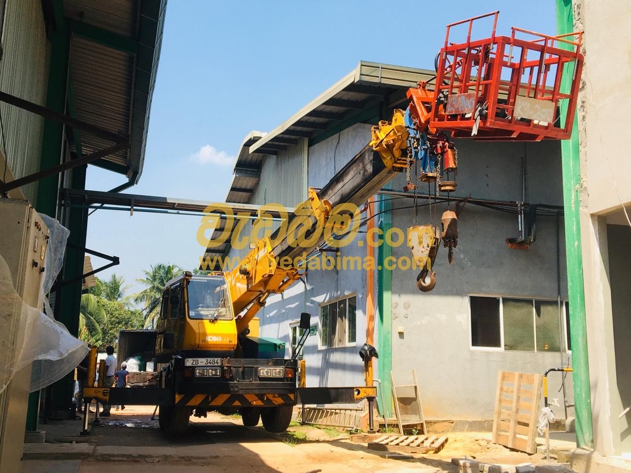 Crane Rental Price in Gampaha