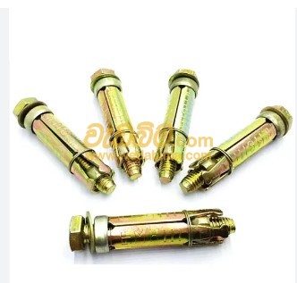 Anchor bolt yellow zinc plated in colombo