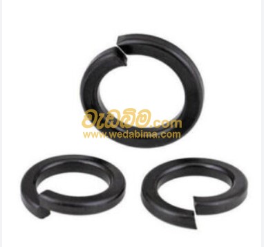 Spring washer high tension Black finish