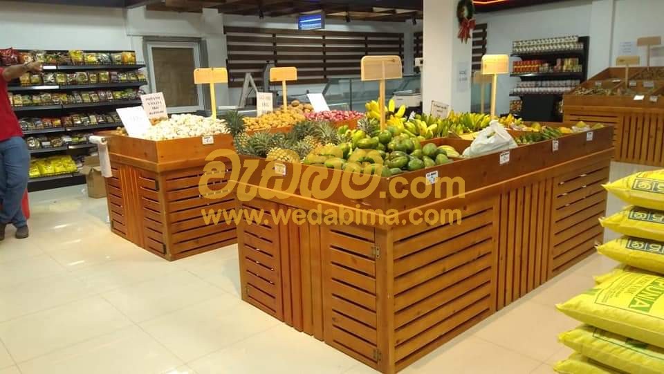 Super Market Food Racks In Colombo