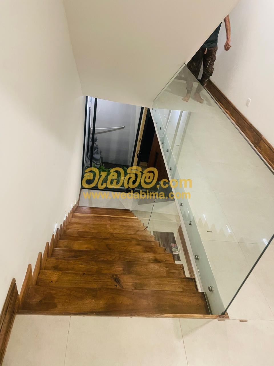 Glass Staircase contractors in ragama