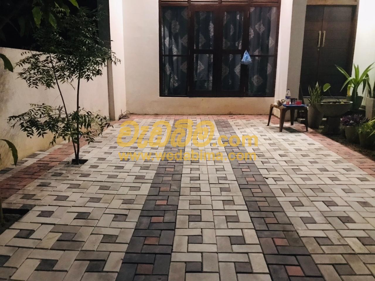 Interlock Paving price in Sri Lanka