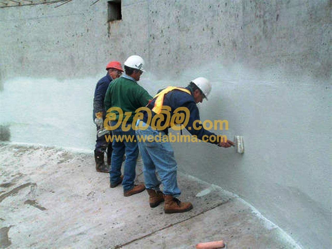 Wall Waterproofing Work Sri Lanka