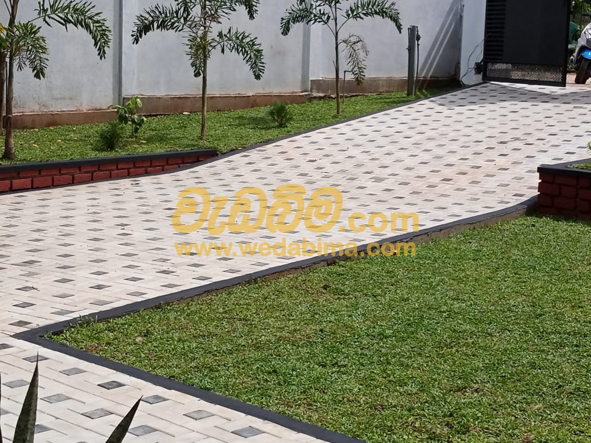 interlock and paving services price in colombo