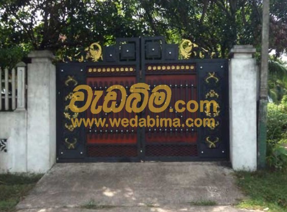 steel gate designs contractors in Bandaragama