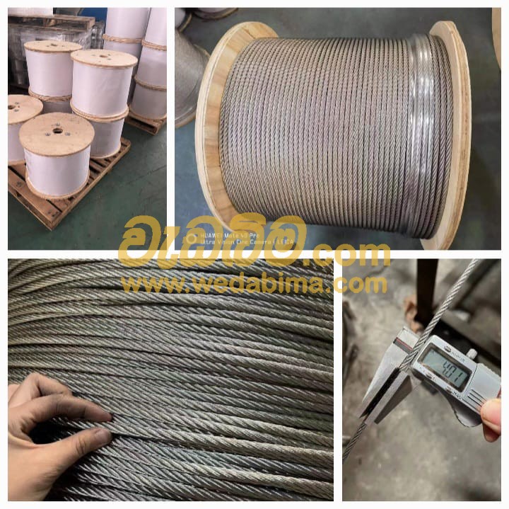 4mm 304 Non Magnetic Stainless Steel cable