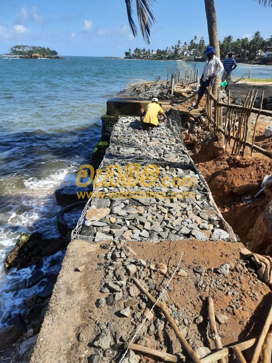 Gabion Wall construction Contractors in colombo