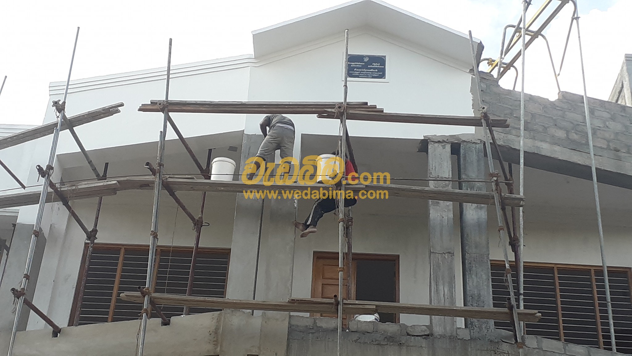 House construction work in kegalle