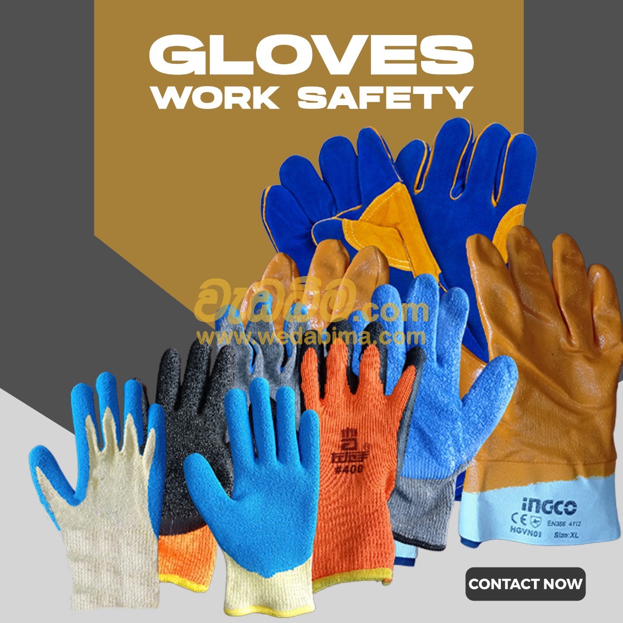 Cotton Safety Gloves Price in Sri Lanka