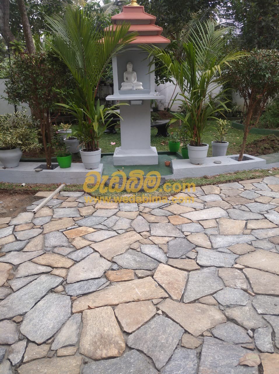 Natural point stone for flooring in sri lanka
