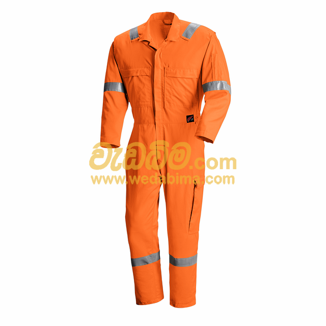 overall dress for safety workers in colombo