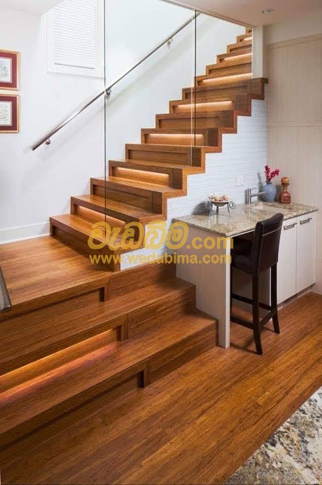 wooden staircase price in colombo