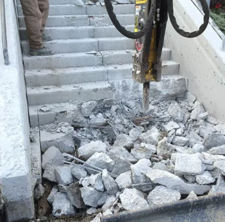 Concrete Demolishing & Removing galle