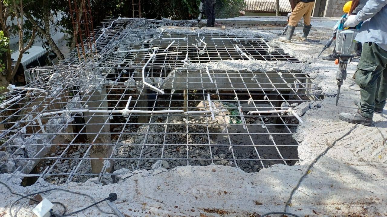 concrete slab cutting service price Polgahawela