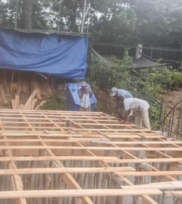 Slab Formwork and Concreting price in kandy
