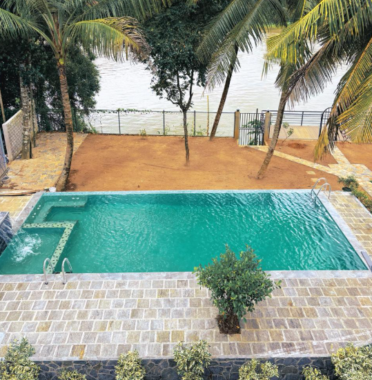 swimming pool installation for hotels in kotte, colombo