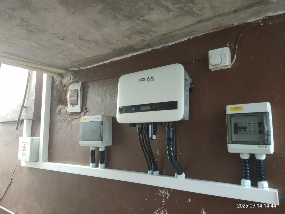 solar inverter installation cost moratuwa