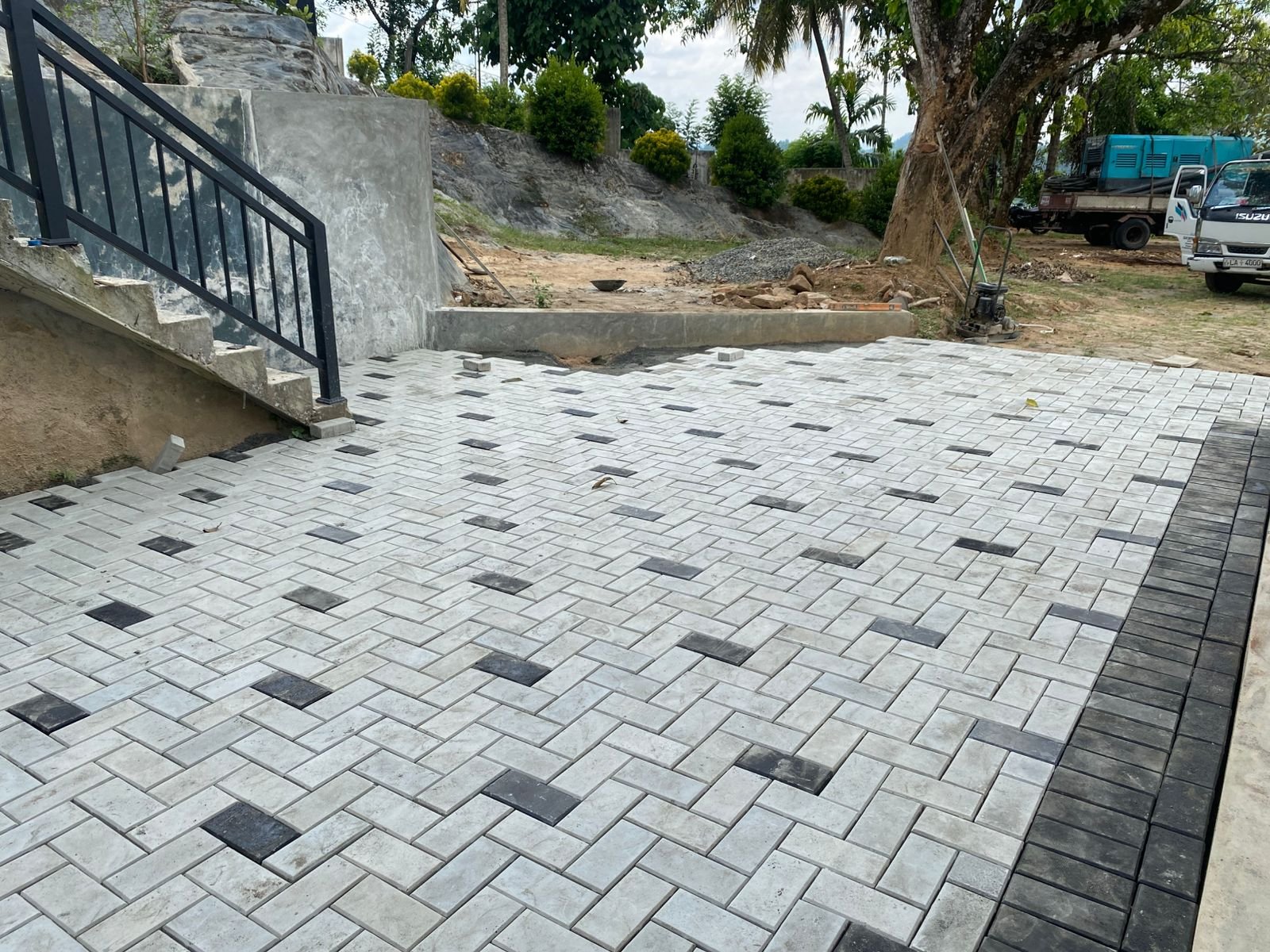 Interlock paving blocks price in Nugawela kandy