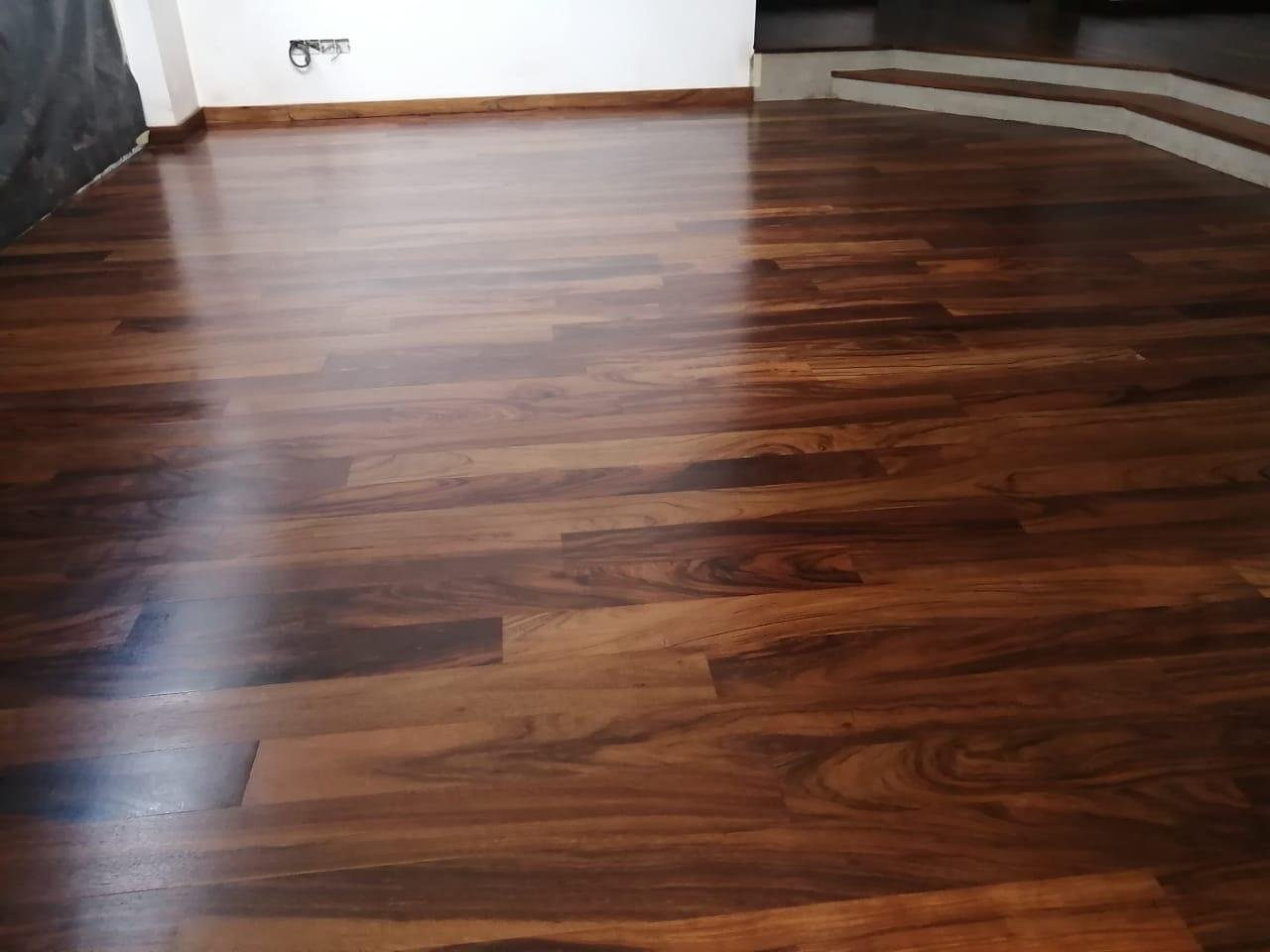 Laminate timber flooring installation in sri lanka