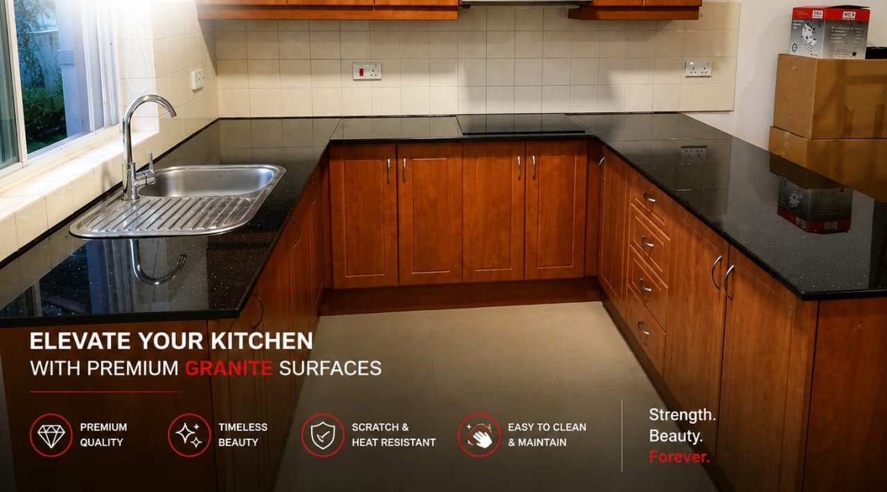 Sri Lanka Granite Designs for Kitchen
