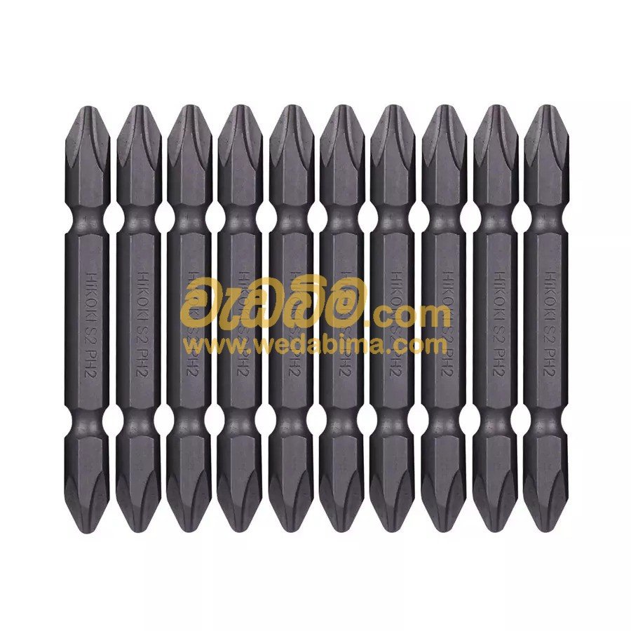 10Pcs 65mm Screw Driver Bit - Hi Koki