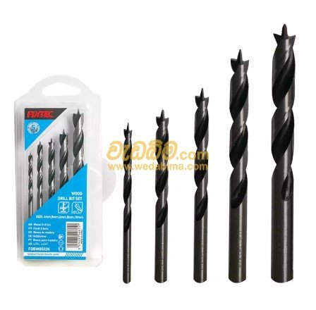 5PCS Wood Twist Drill Bits