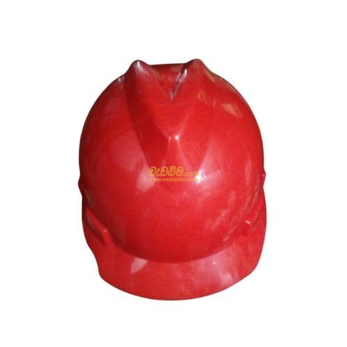Red Safety Helmet